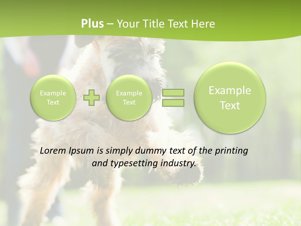 Science Information Geometric PowerPoint Template