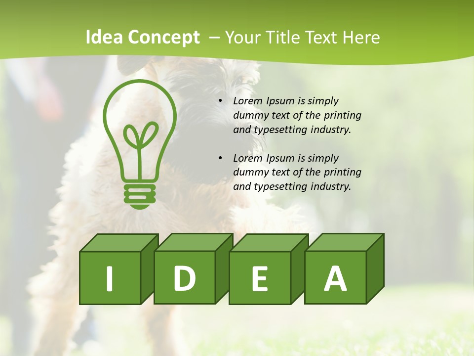 Science Information Geometric PowerPoint Template