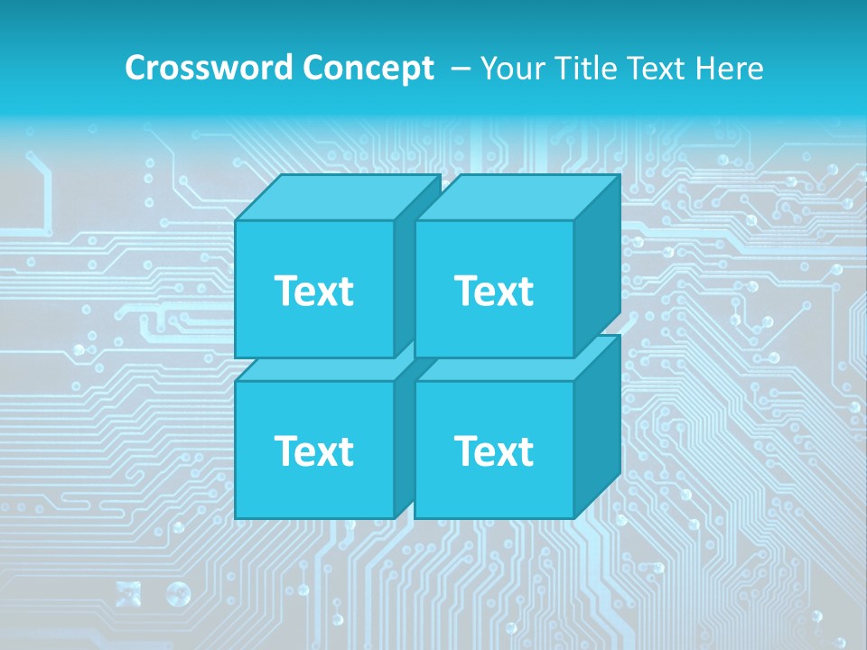 Science Information Geometric PowerPoint Template