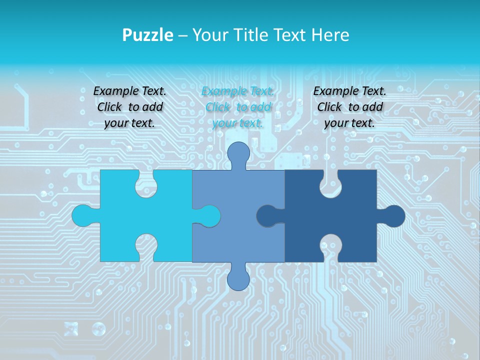 Science Information Geometric PowerPoint Template
