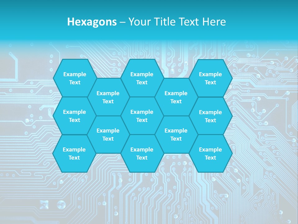 Science Information Geometric PowerPoint Template