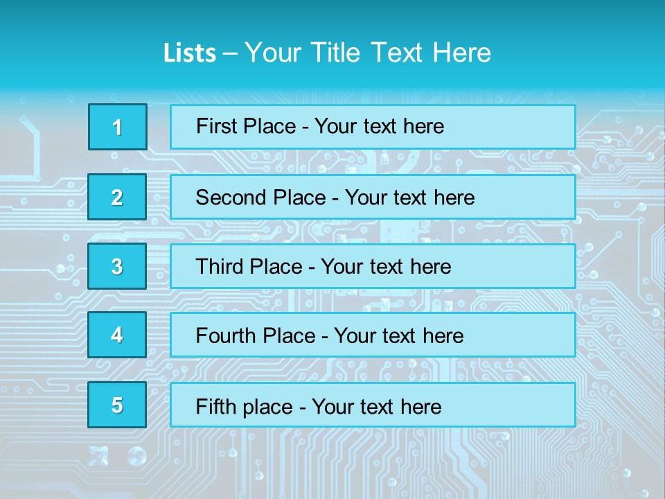 Science Information Geometric PowerPoint Template