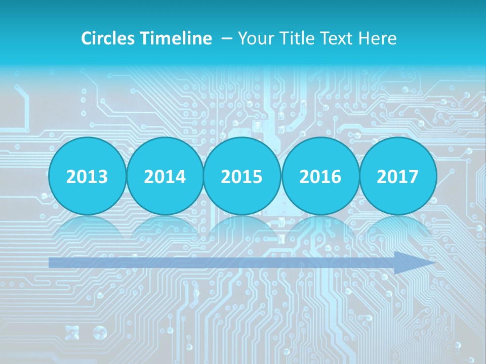 Science Information Geometric PowerPoint Template