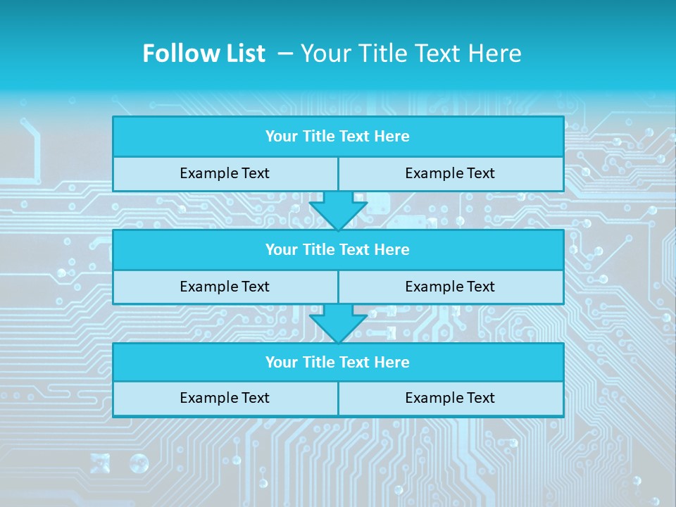 Science Information Geometric PowerPoint Template