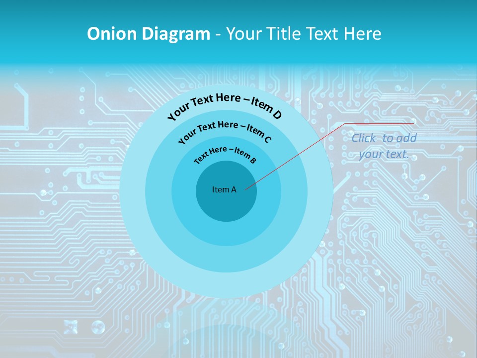 Science Information Geometric PowerPoint Template