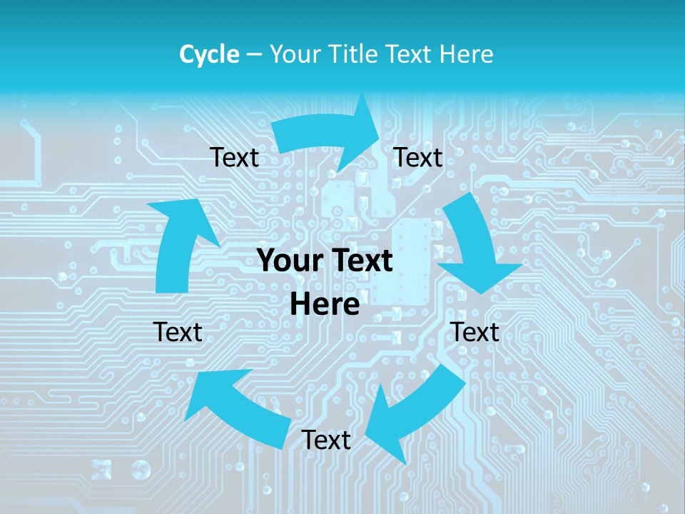 Science Information Geometric PowerPoint Template