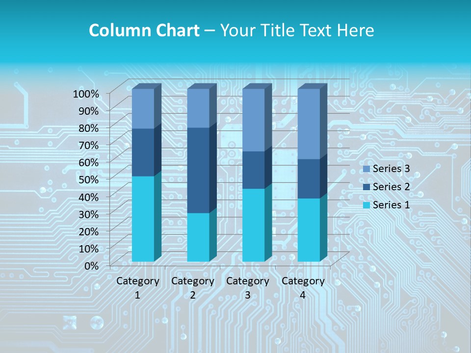 Science Information Geometric PowerPoint Template