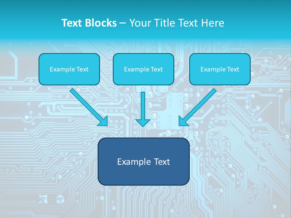 Science Information Geometric PowerPoint Template