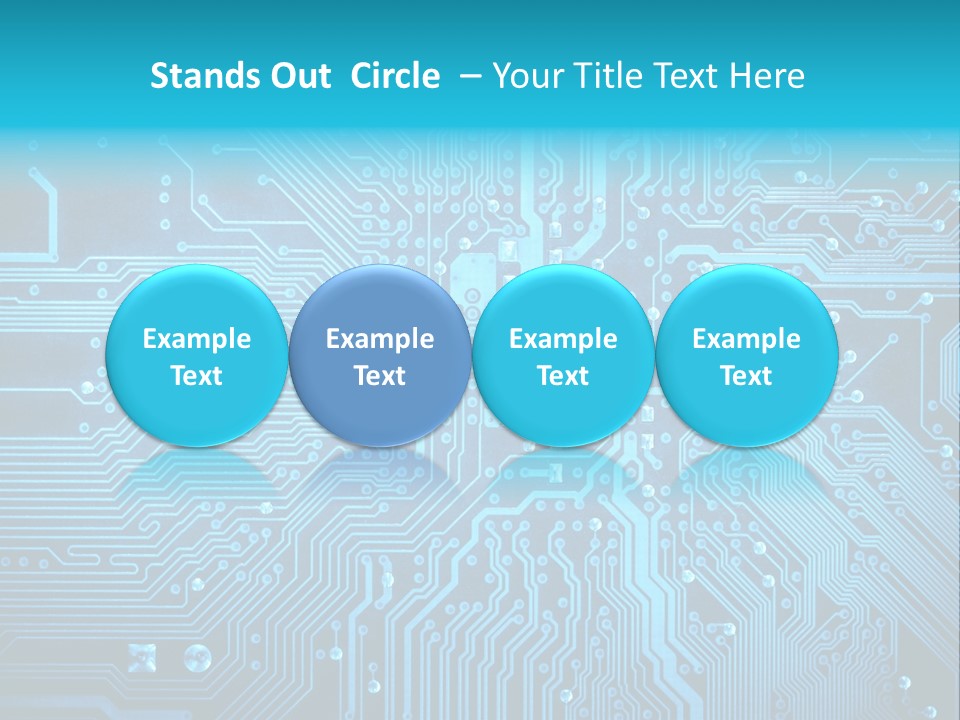 Science Information Geometric PowerPoint Template