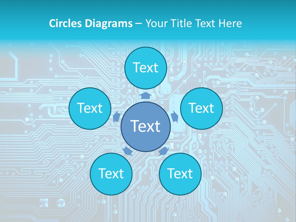 Science Information Geometric PowerPoint Template