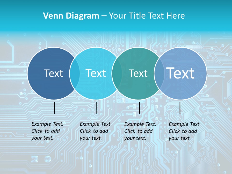 Science Information Geometric PowerPoint Template