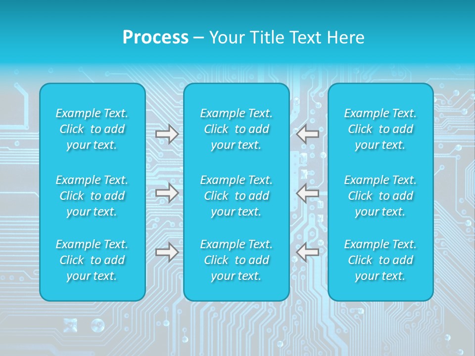 Science Information Geometric PowerPoint Template