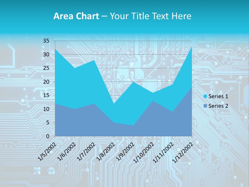 Science Information Geometric PowerPoint Template