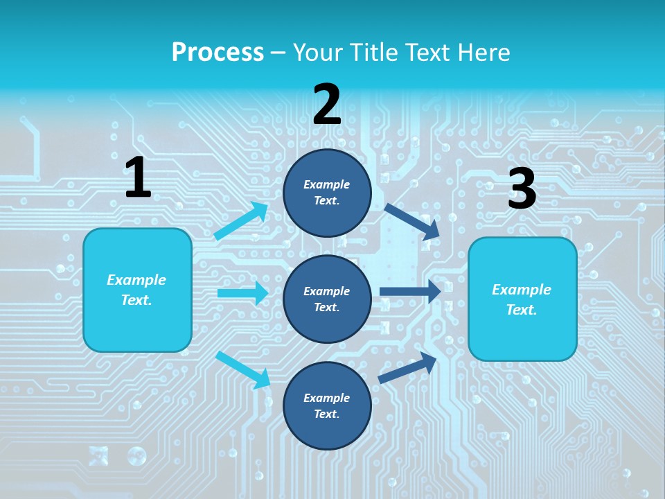 Science Information Geometric PowerPoint Template