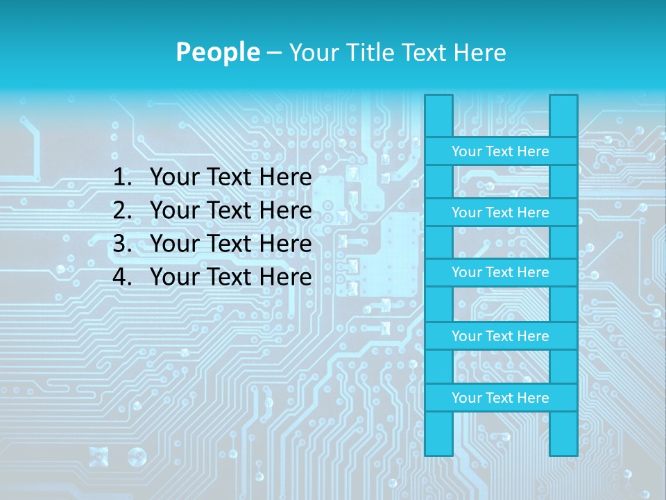 Science Information Geometric PowerPoint Template