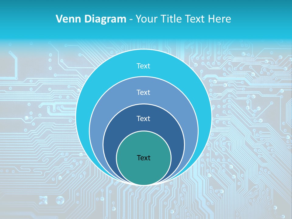 Science Information Geometric PowerPoint Template