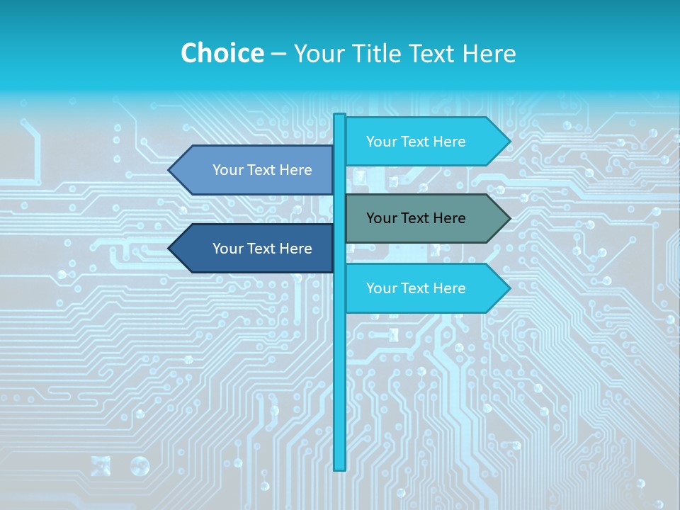 Science Information Geometric PowerPoint Template