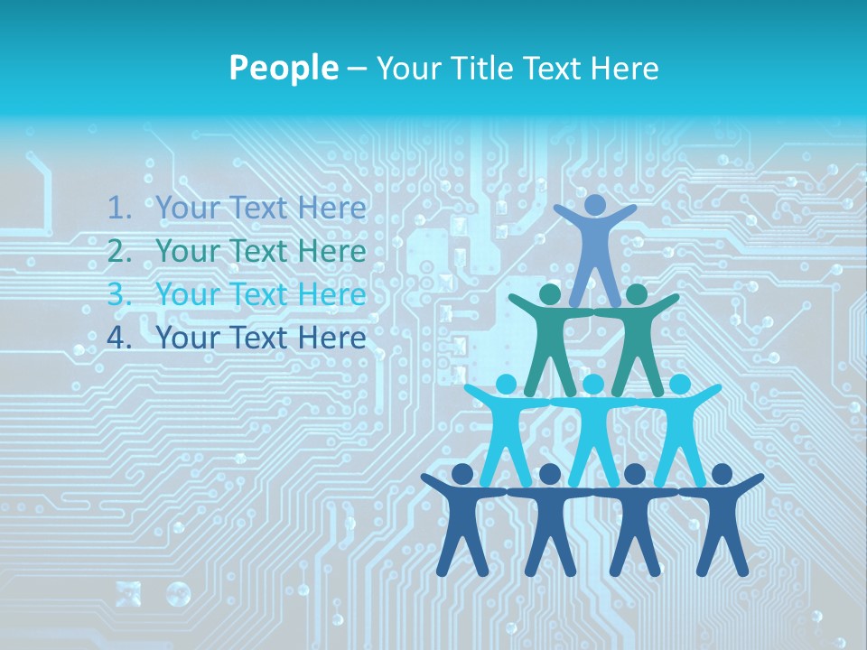 Science Information Geometric PowerPoint Template