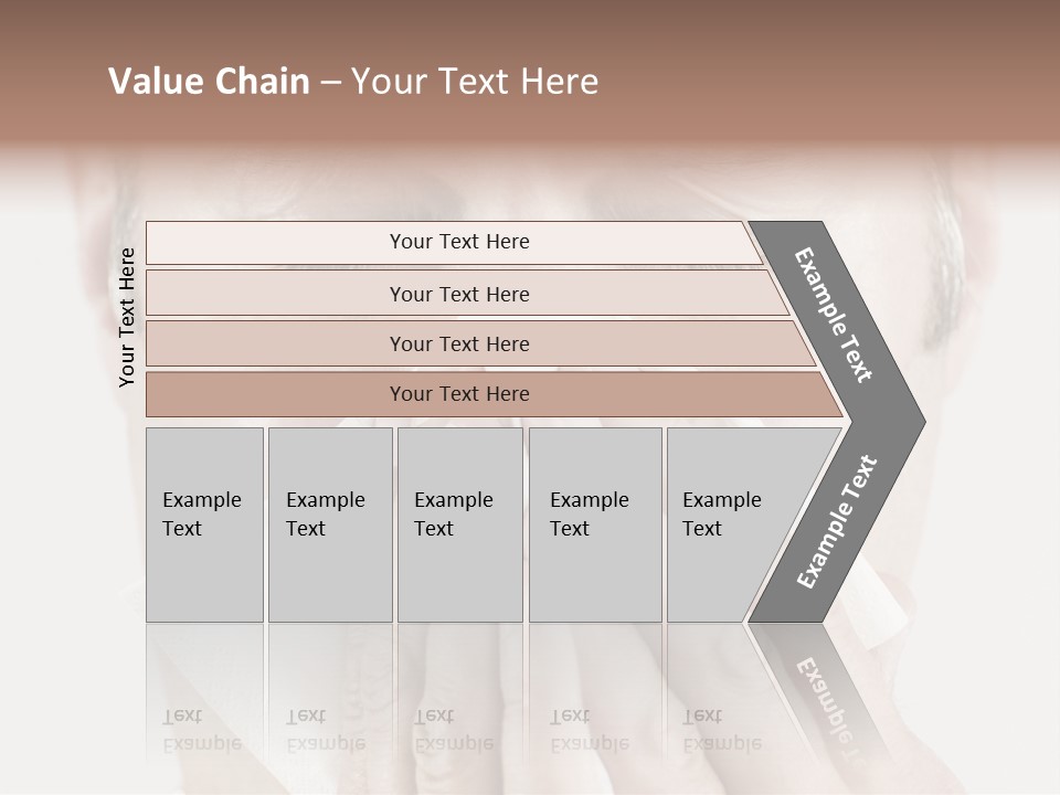 Isolated Unwell Nose PowerPoint Template