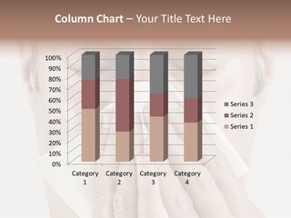 Isolated Unwell Nose PowerPoint Template