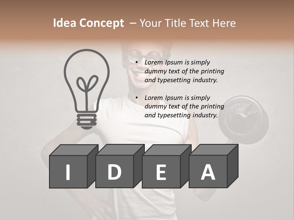Stupid Active Fun PowerPoint Template