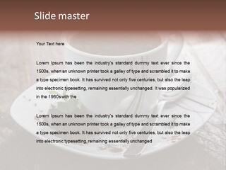 Espresso Vanilla Cappuccino PowerPoint Template