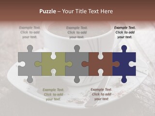 Espresso Vanilla Cappuccino PowerPoint Template