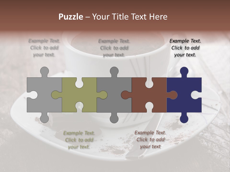 Espresso Vanilla Cappuccino PowerPoint Template