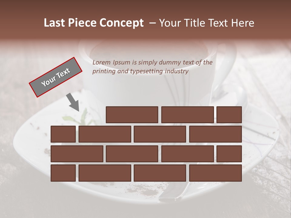 Espresso Vanilla Cappuccino PowerPoint Template