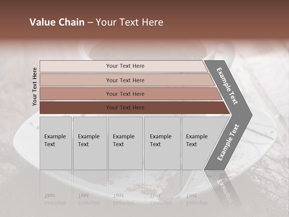 Espresso Vanilla Cappuccino PowerPoint Template