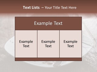 Espresso Vanilla Cappuccino PowerPoint Template