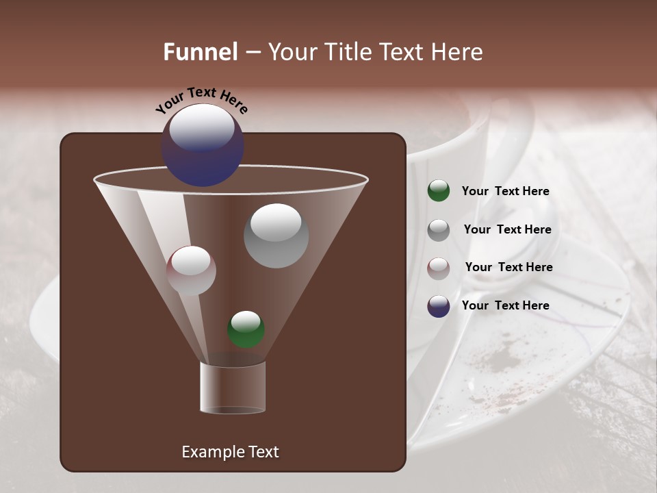 Espresso Vanilla Cappuccino PowerPoint Template