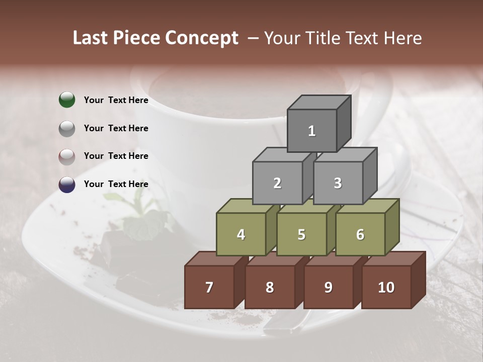 Espresso Vanilla Cappuccino PowerPoint Template