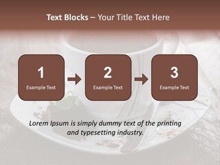 Espresso Vanilla Cappuccino PowerPoint Template