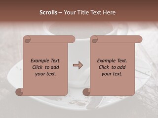 Espresso Vanilla Cappuccino PowerPoint Template