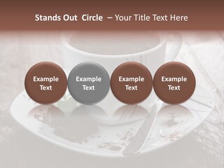 Espresso Vanilla Cappuccino PowerPoint Template