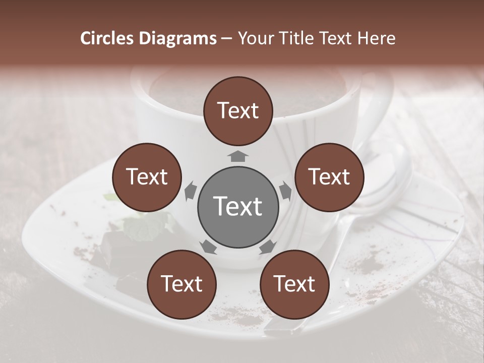 Espresso Vanilla Cappuccino PowerPoint Template