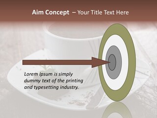 Espresso Vanilla Cappuccino PowerPoint Template