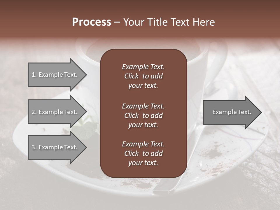Espresso Vanilla Cappuccino PowerPoint Template