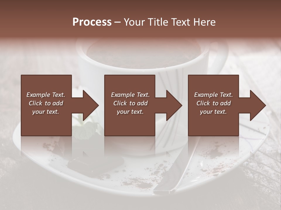 Espresso Vanilla Cappuccino PowerPoint Template