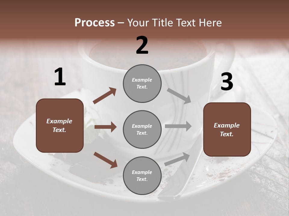 Espresso Vanilla Cappuccino PowerPoint Template