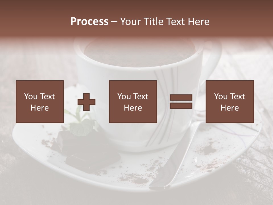 Espresso Vanilla Cappuccino PowerPoint Template
