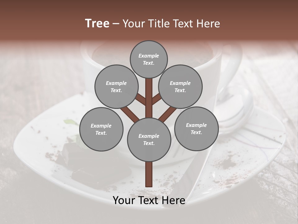 Espresso Vanilla Cappuccino PowerPoint Template