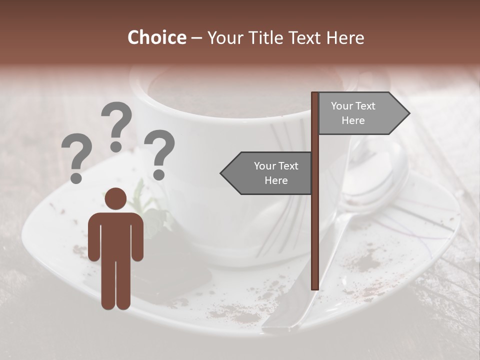 Espresso Vanilla Cappuccino PowerPoint Template