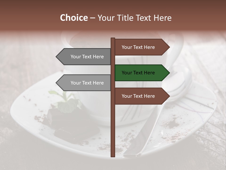 Espresso Vanilla Cappuccino PowerPoint Template