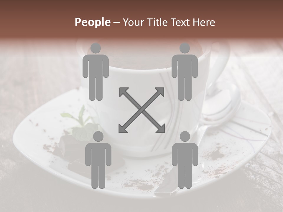 Espresso Vanilla Cappuccino PowerPoint Template