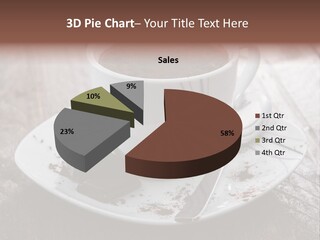 Espresso Vanilla Cappuccino PowerPoint Template