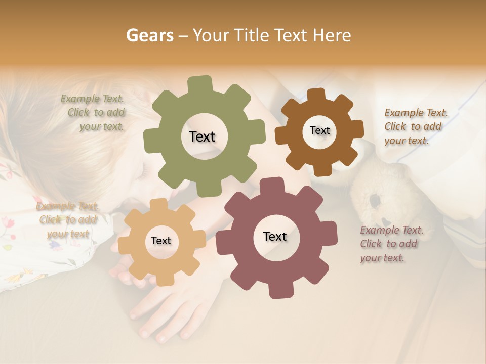 Relaxation Horizontal Newborn PowerPoint Template