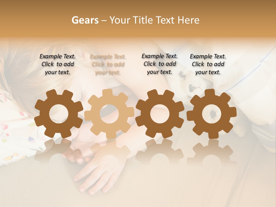 Relaxation Horizontal Newborn PowerPoint Template