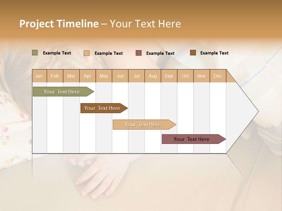 Relaxation Horizontal Newborn PowerPoint Template